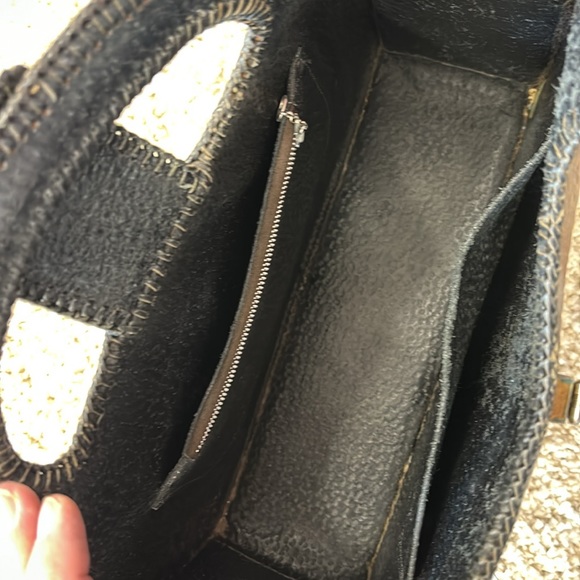 Handmade Vintage Tooled Leather Handbag - Picture 6 of 9